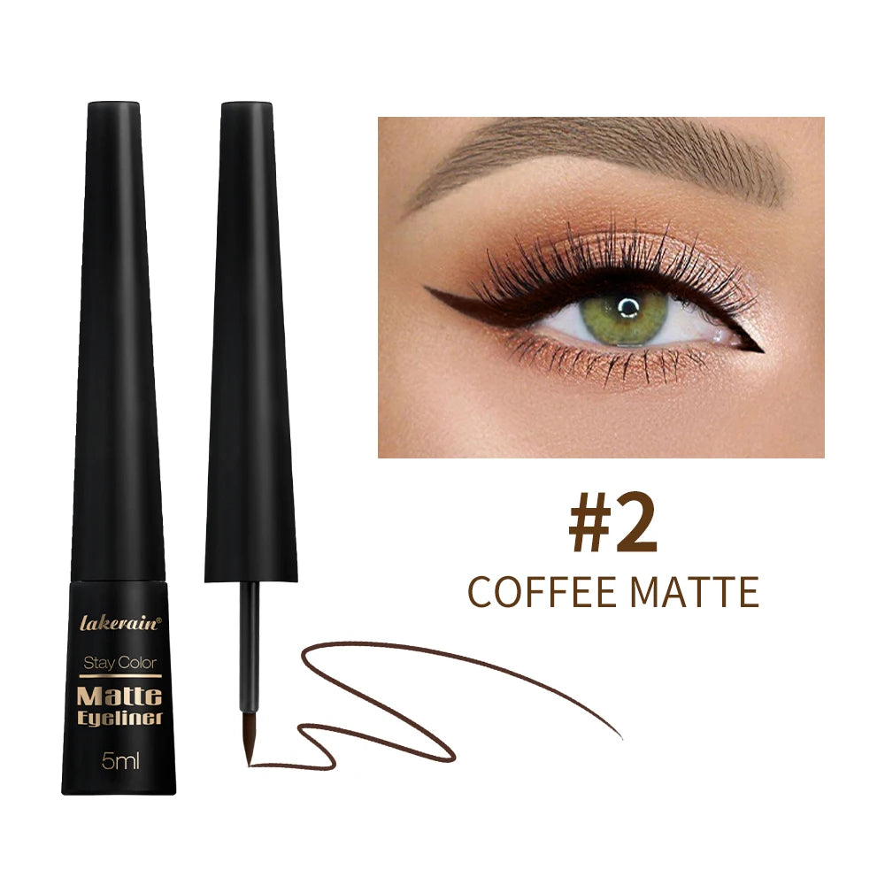 ibcccndc Matte Liquid Eyeliner – 17H Waterproof Vegan Formula