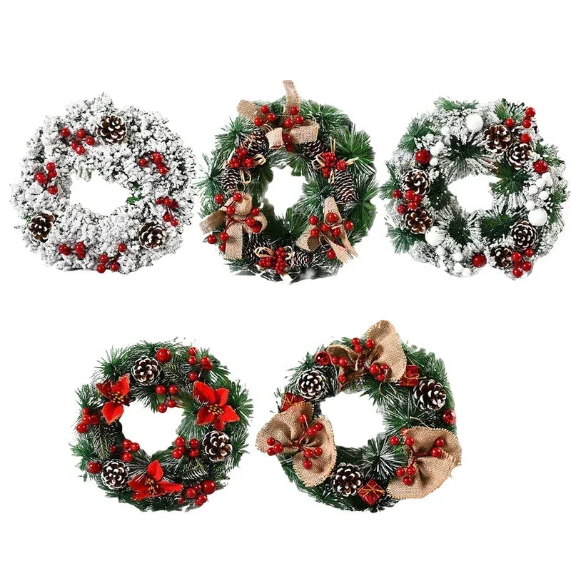Christmas Celebration Christmas Wreath Holiday Decor Indoor Outdoor Decor Easy To Hang Five Style Choices Handmade Craftsmanship Oasis Select