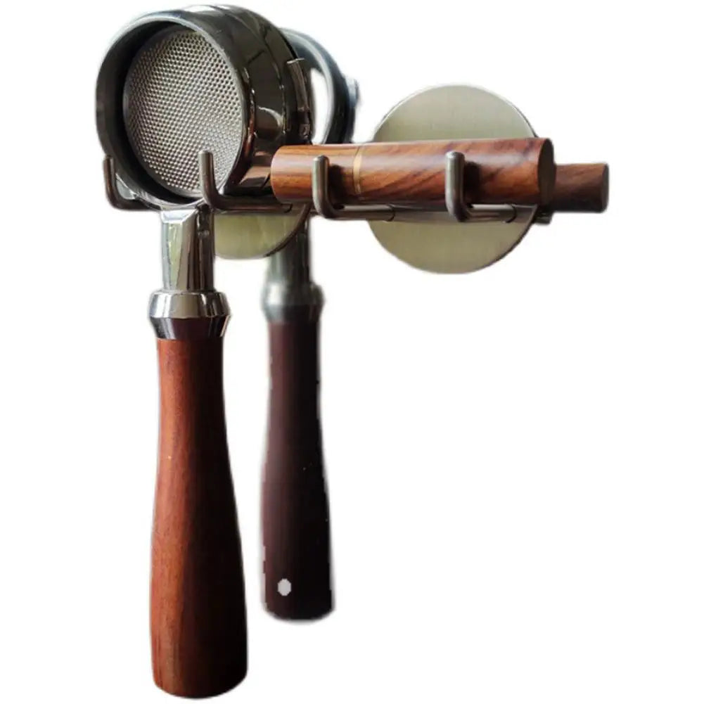 51/53/54/58mm Coffee Bottomless Portafilter Wall Rack Stainless Steel Coffee Bottom Filter Holder Espresso Machine Handle Rack Oasis Select