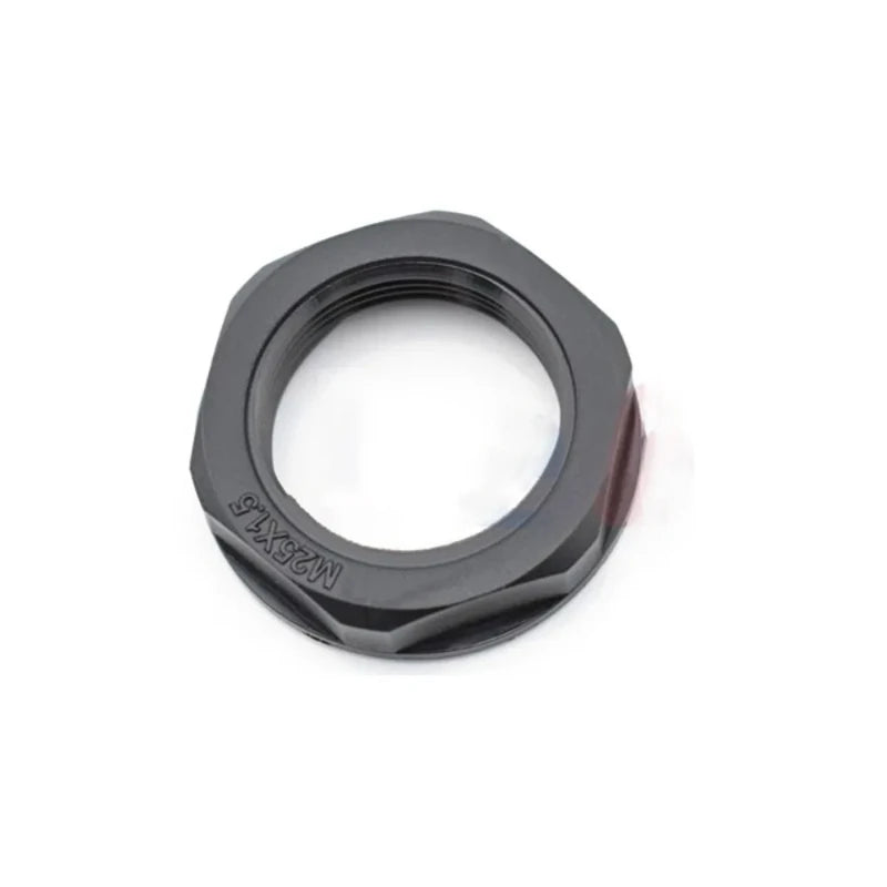Nylon Plastic White/ Black M8 M10 M12 M14 M16 M20 M22 M32 Flange Nut for Insulation/ Anti Electricity Hexagonal Oasis Select M25X1.5