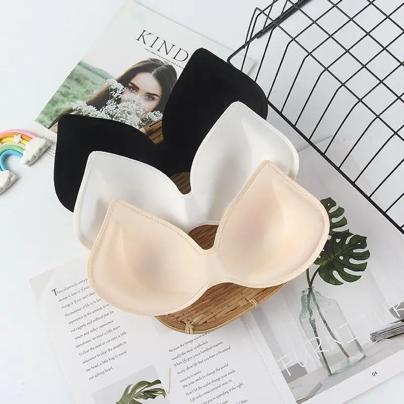 Removable Bra Inserts, Soft Sponge Cup Pads, Replacement Push Up Chest Pads for Sports Bra & Swimsuit Oasis Select