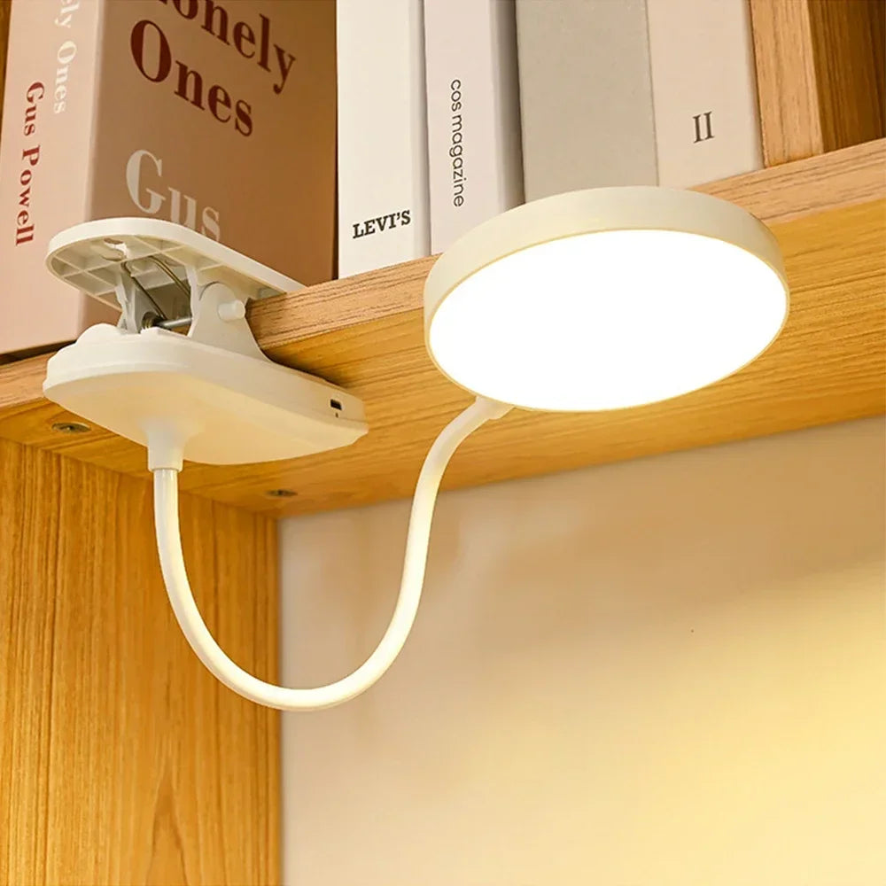 Folding Mini Flashlight Rechargeable Led Table Lamp Night Light Study Stand Read Lamp Touch 3 Modes Dimming Eye Protection Light Oasis Select