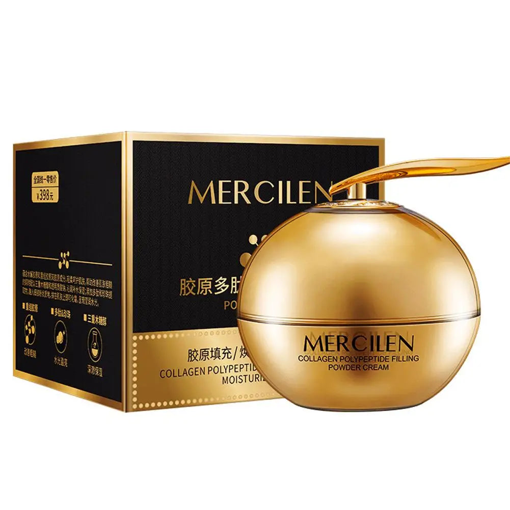 Collagen Polypeptide Filling Powder Cream Firming Hydrating Nourishing Skin Lightweight Reduce Fine Lines Brightening Oasis Select 1pcs