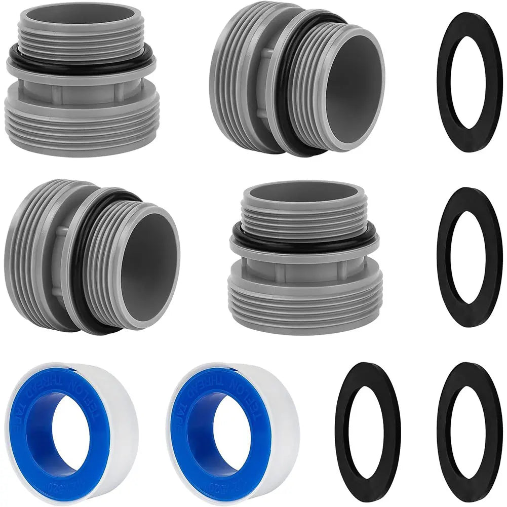 Pool Hose Adapter Plastic Pool Hose Connector Two-Way Hose Short 40mm to 1 1/2" Pump Replacement Pool Adapter Conversion Kit Oasis Select 4Pcs spain