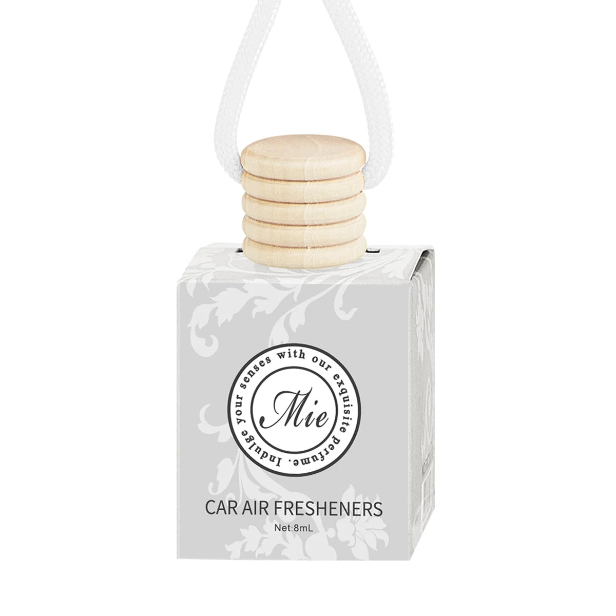 FORMBO Car Air Freshener – Long-Lasting Liquid Fragrance 8ml Car Air Freshener Oasis Select 010 grey