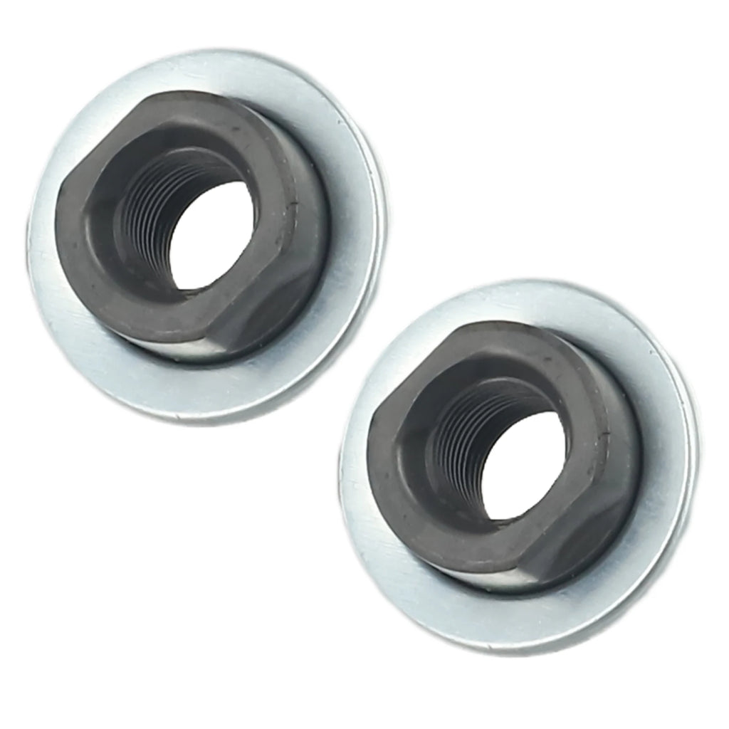 Bike Bicycle Axle Cone Nuts 3/8inch 2 Cones 13.6x17mm Solid Rear Axles Road Mountain Bicycles Screw Cycling Accessories Repair Oasis Select