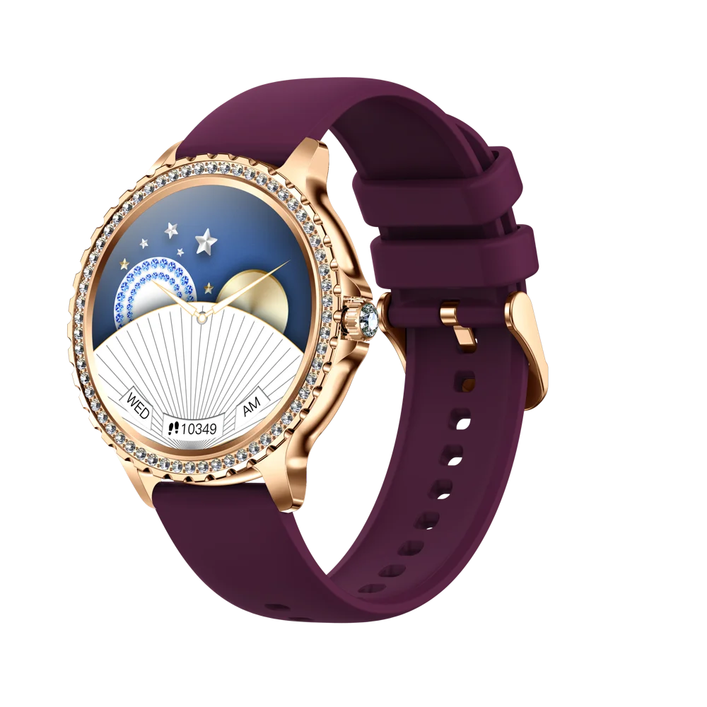 New Smart Watch Women DIY Watch Face Waterproof Heartrate Monitor Ladies Smartwatch Gifts Sports Fitness Tracker For IOS Android Oasis Select i58 GDRDS