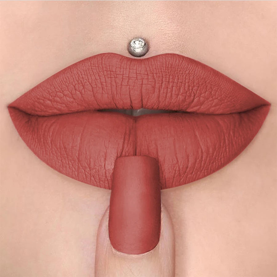 KAFURUX Matte Velvet Lipstick Pen – 15 Shades | Waterproof