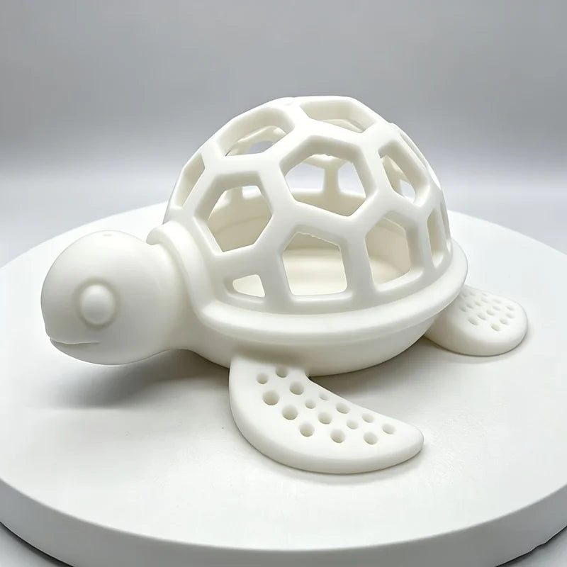 Turtle Shape Aquarium Hideout Cave Honeycomb Hollow Shelter Fish Shrimp Breeding House Fish Tank Landscape Decoration Ornament Oasis Select