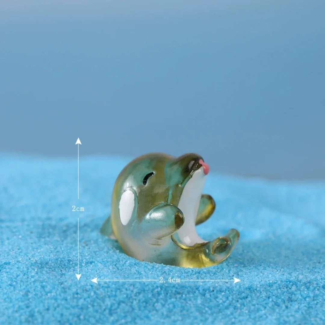 Mini Ocean Resin Animals Tiny Sea Figurines Marine Miniature Aquarium