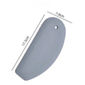 Silicone Noodle Cutting and Baking Tools Kitchen Intestine Powder Cutting Knife Cake Cream Scraper Baking Supplies Oasis Select Grey