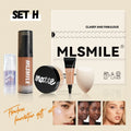 MLSMILE Makeup Set – Primer, Foundation, Concealer & Powder