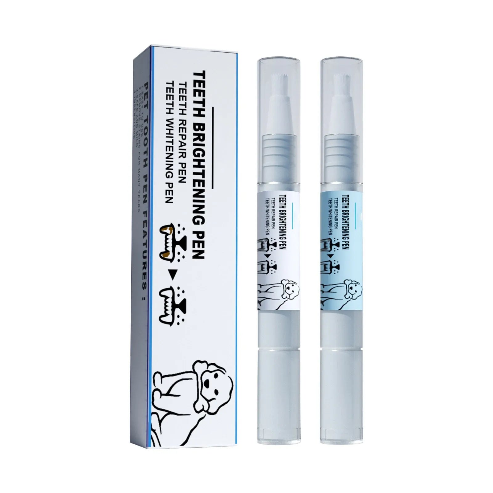 Pet Teeth Cleaning Pen – Tartar & Stain Remover Dogs & Cats Pet Dental Cleaner Oasis Select