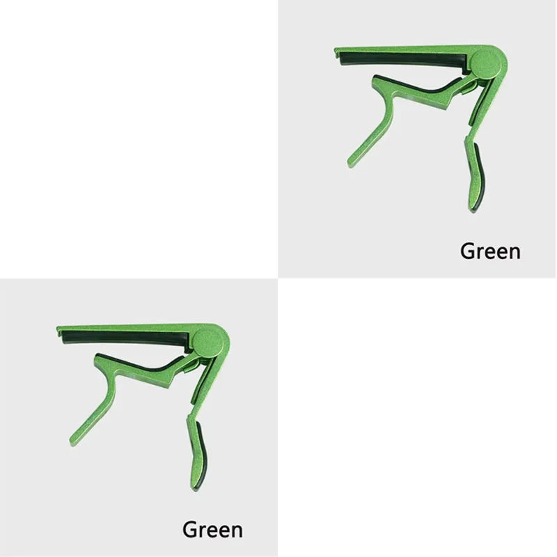 1/2/3pcs Guitar Capo For 6 String Acoustic Classic Electric Guitar Alloy Metal Universal Multifunction Capo Guitar Accessories Oasis Select Green 2pcs