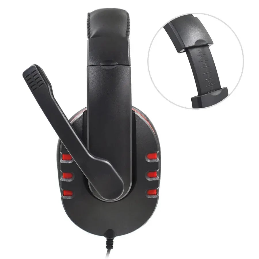 Headphones 3.5mm Wired Gaming Headset Earphones Music For PS4 Play Station 4 Game PC Chat Computer With Microphone Oasis Select