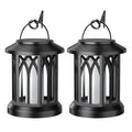 Flame LED Solar Light with Clip Outdoor Waterproof Lantern Hanging Solar Lamp Yard Landscape Torch Garden Light Oasis Select 2PCS