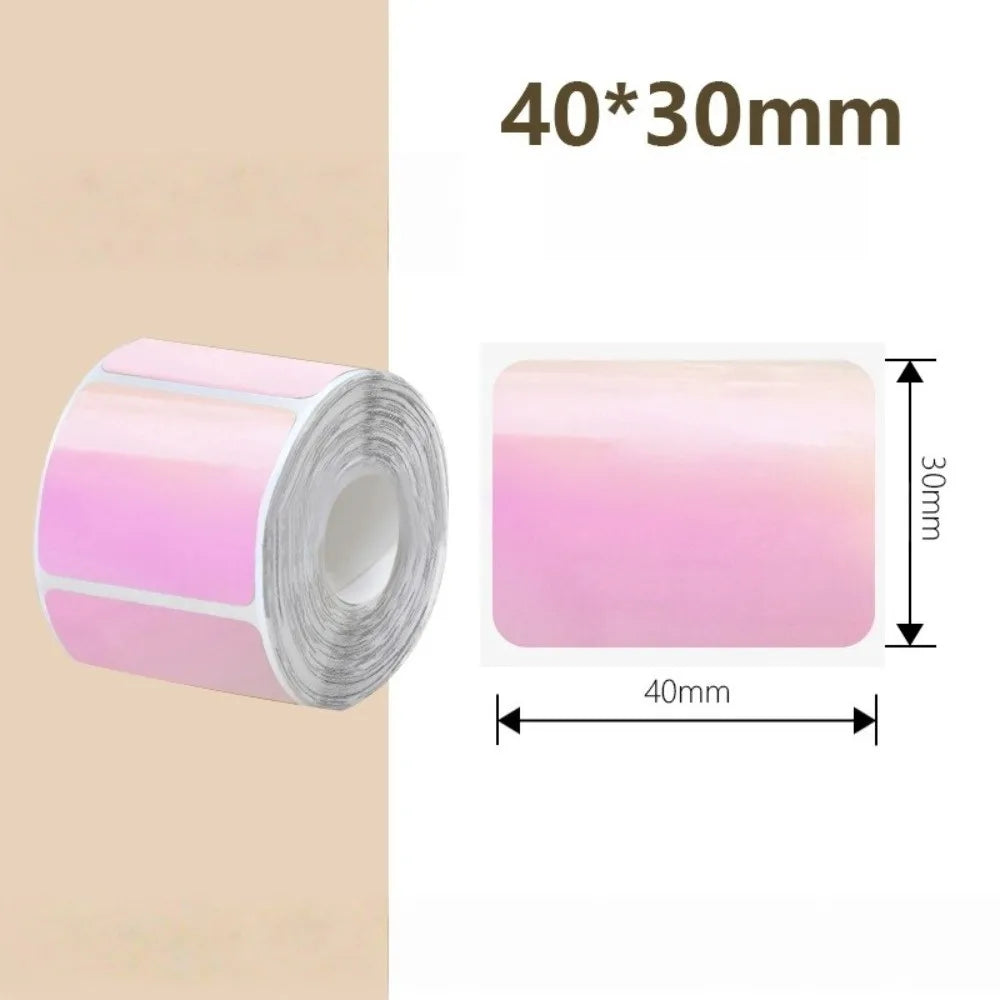 230pcs Thermal Laser Labels 40x30mm | Waterproof Self-Adhesive Roll