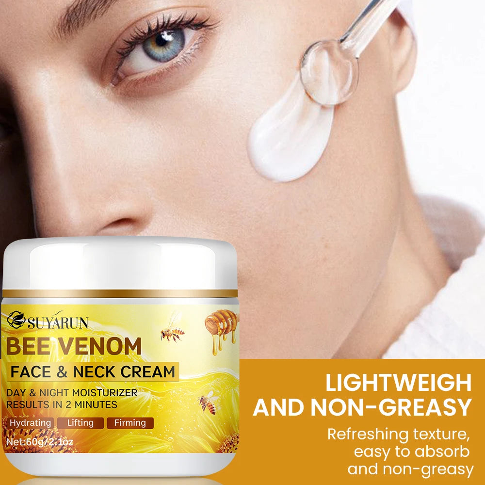 SUYARUN Bee Venom Collagen Face Cream – Firming & 24H Hydration Anti-Aging Face Cream Oasis Select