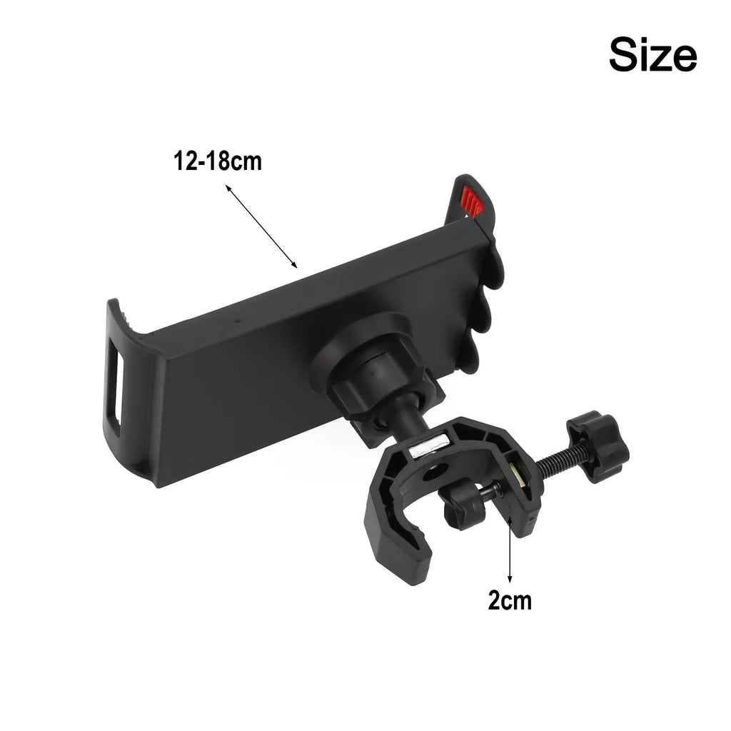 Microphone Stand Mount Holder Phone Holder Adjustable 360 Degree Rotating For Cellphone Tablet Clip Oasis Select
