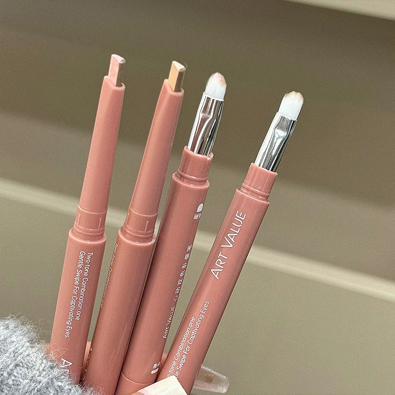 ART VALUE Two-Tone Lying Silkworm Eyeliner Pencil | Nude Beige