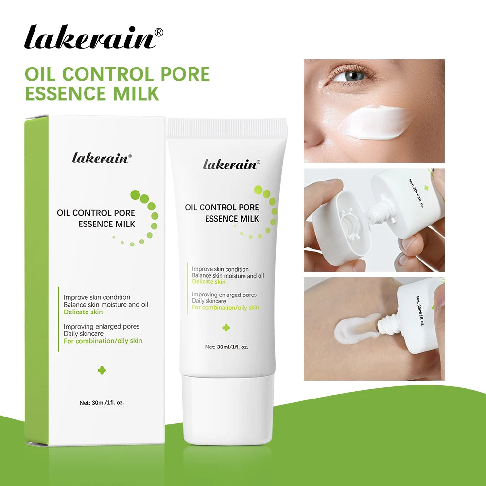30ml Oil Control Pore Essence Milk Smoothes Pores And Moisturizes Skin With A Refreshing Non-greasy Essence Skin Care Products Oasis Select