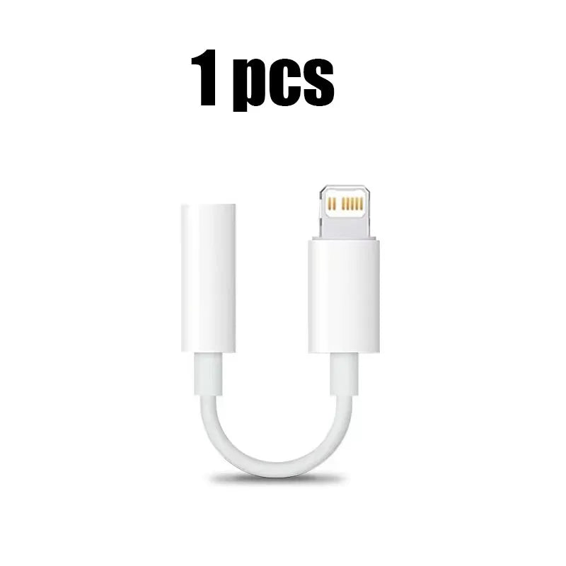 1/2/4/6pcs For IPhone 17 16 15 Plus Pro Max HiFi USB Type C To 3.5 Jack Earphone Adapter Type-C 3 5mm Audio Cable Converter Oasis Select 1pcs