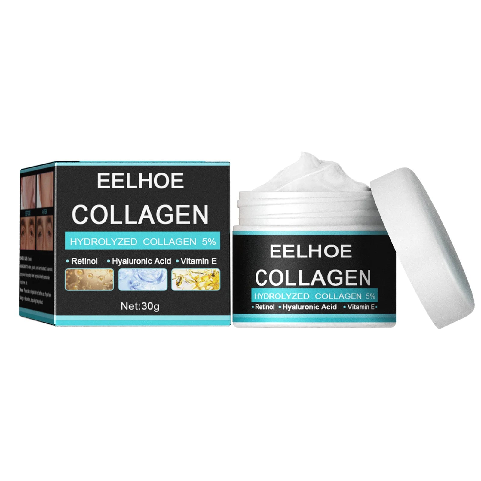 EELHOE Vitamin E & Retinol Face Cream for Men – 50g Men's Face Cream Oasis Select 30g boxed