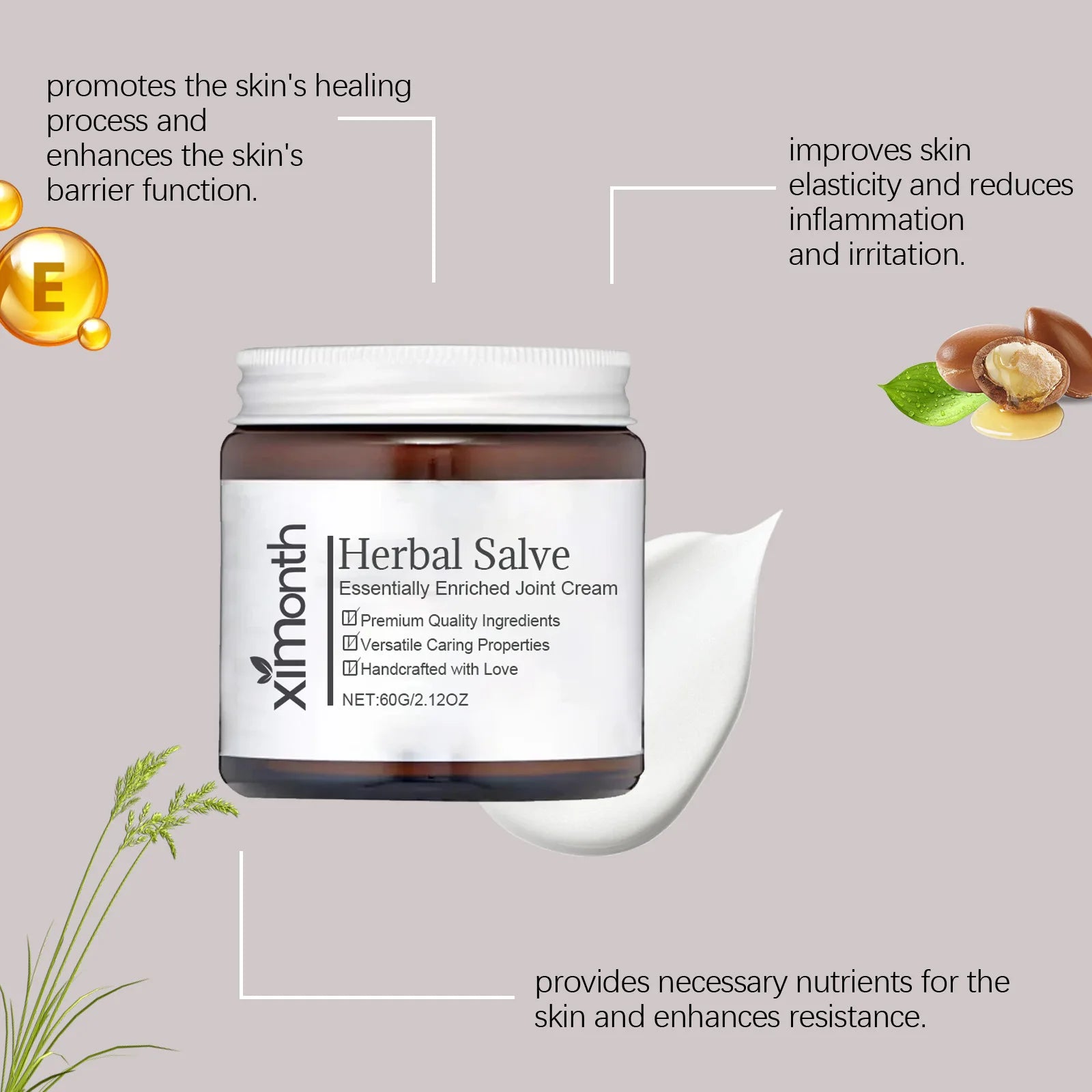 Ximonth Beeswax Joint Pain Care Cream Soothing Painness Reduce Arthritis Damaged Relief Leg Swelling Body Bone Treatment Creams Oasis Select