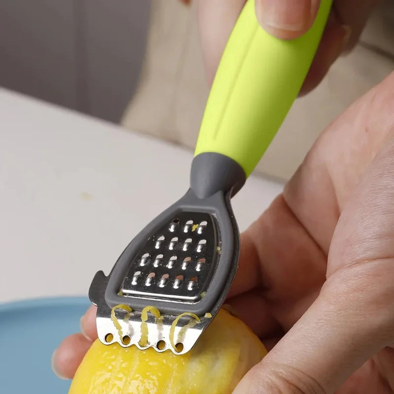 Kitchen Lemon Peeler Lemon Peeler Grater Fruit Reamer Cheese Grater Lemon Zester Citrus Squeezer Kitchen Tools Bar Supplies Oasis Select