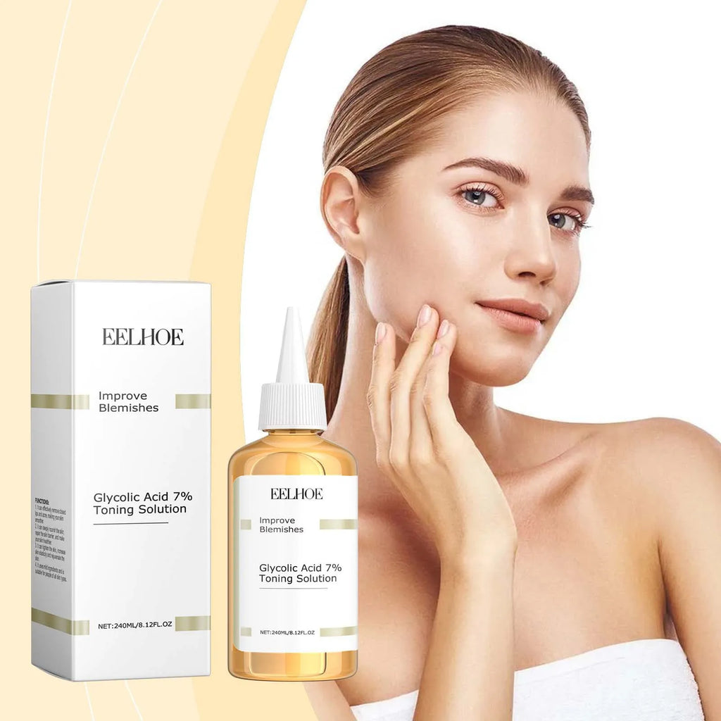 EELHOE Glycolic Acid 7% Toner – Pore Minimizing & Glow 240ml Exfoliating Face Toner Oasis Select