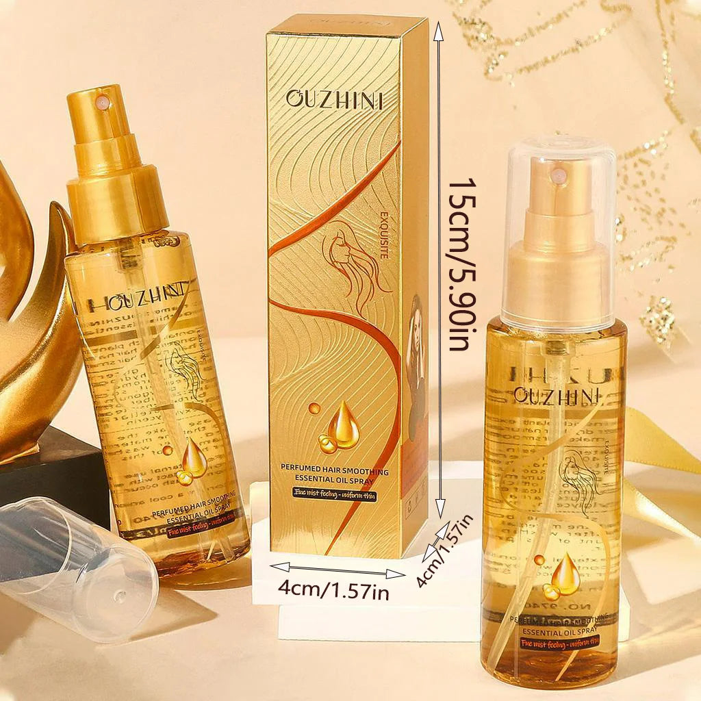 Deep nourishing hair care essential oil spray can increase luster and improve hair repair and damage fragrance Oasis Select