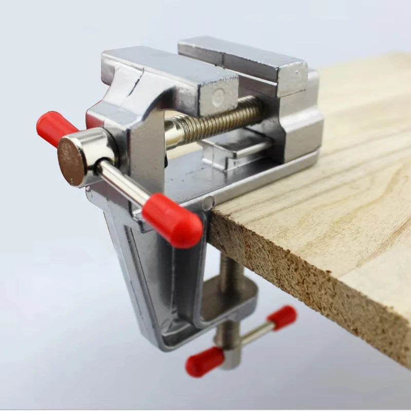 3.5" Aluminum Mini Bench Vise – Jewelers Hobby Clamp Tool