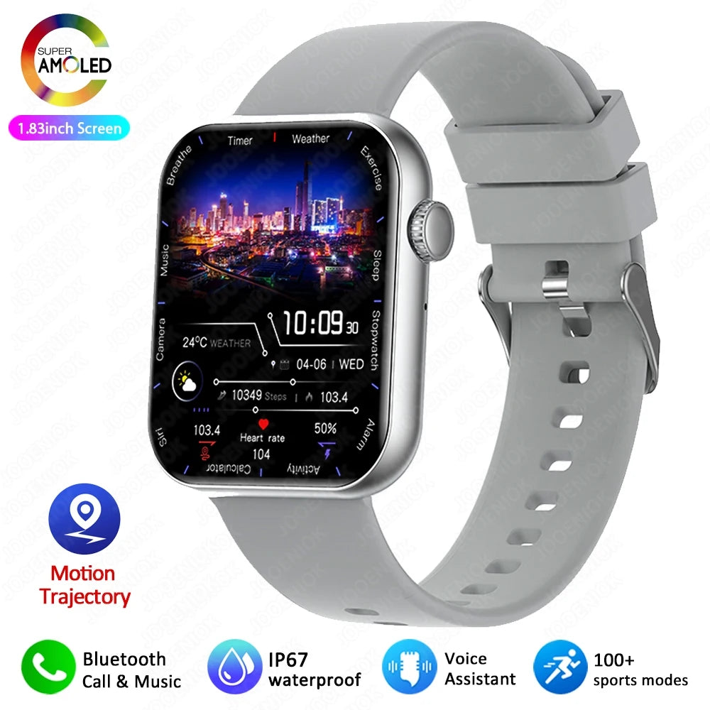 Jooeniok Women's Smartwatch – Bluetooth, AMOLED & Fitness Tracker