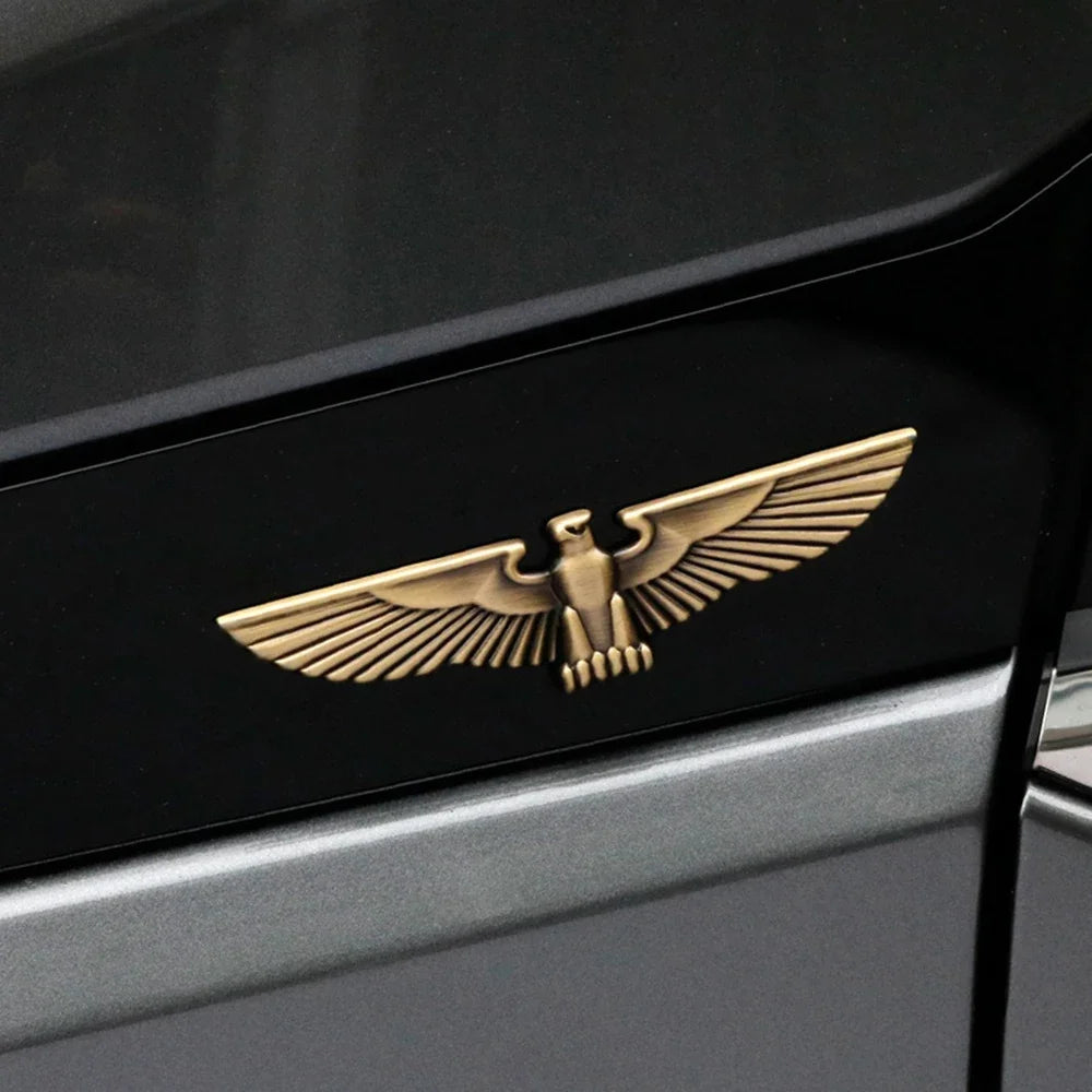 3D Eagle Wings Car Stickers Emblem Decals Sticker Emblem Badge Decal Car Accessories Adhesive Decals For All Vehicles Oasis Select