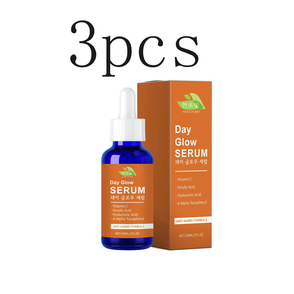 Vitamin C and Hyaluronic Acid Serum - Moisturizes, Brightens Skin, Improves Facial Dullness, and Replenishes Moisture Oasis Select 30mlx3pcs