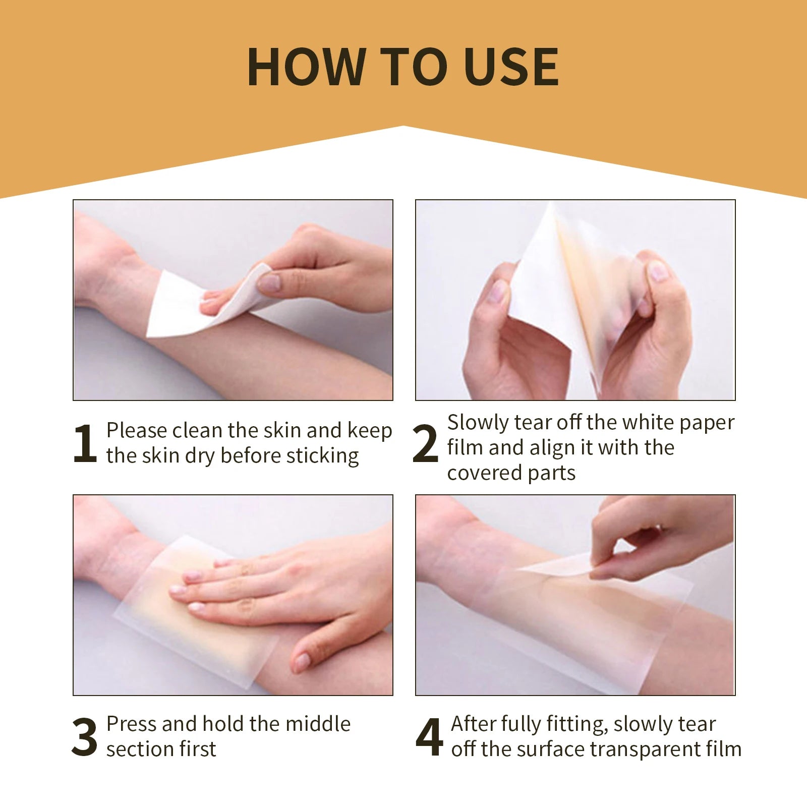 Covering Scar Tattoo Patch Sweat-Proof Waterproof Concealing Body Flaws Ultra-Thin Soft Breathable Invisible Concealer Stickers Oasis Select