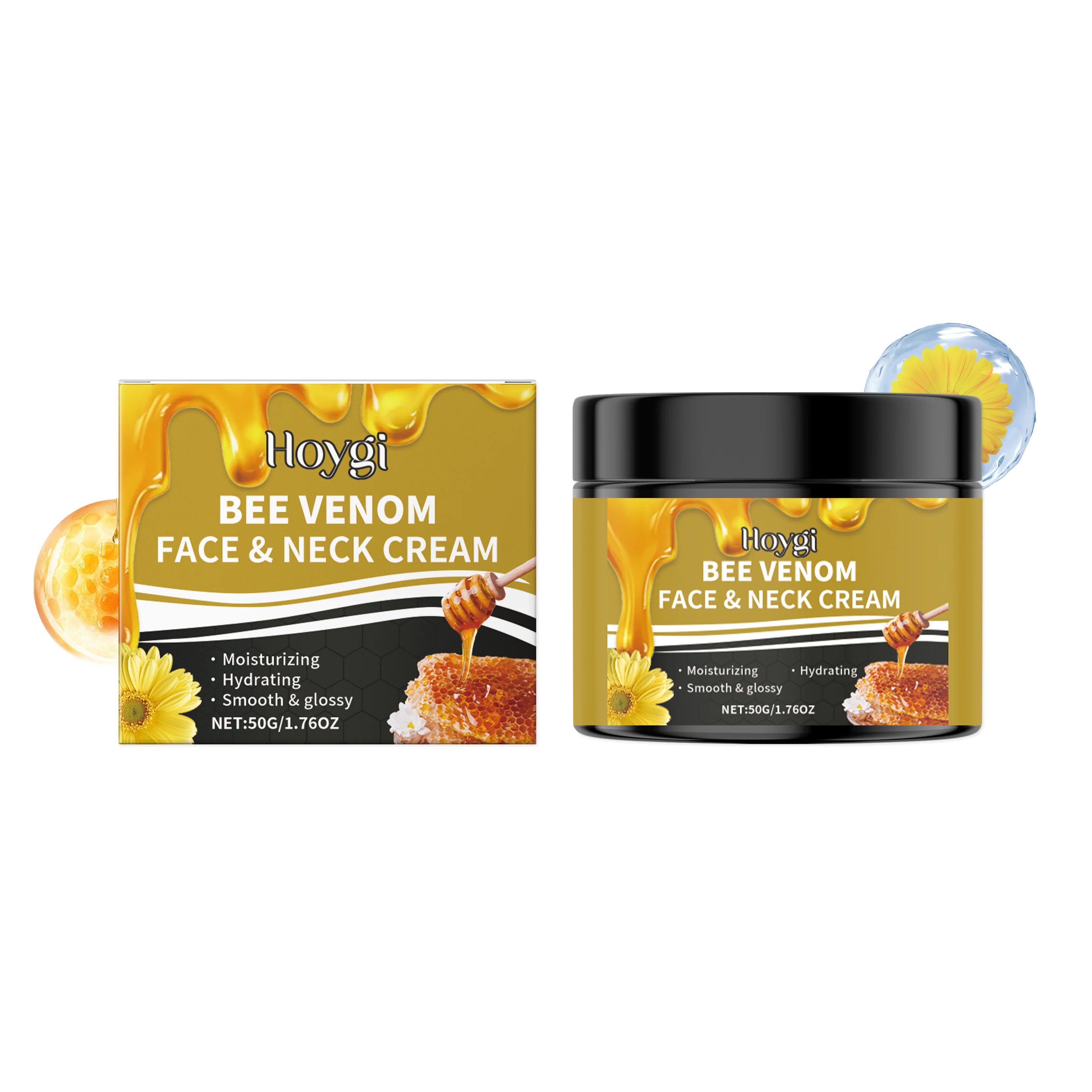 Hoygi Bee Venom Face Cream – Firming, Lifting & Anti-Aging Anti-Aging Face Cream Oasis Select 1Pcs 50g