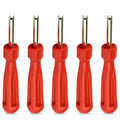 Portable Removal Tool Tire Valve Core Remover Installer Tool Car Bike Bicycle Motorcycle Tire Repair Tools Wrench Screwdriver Oasis Select 5Pcs
