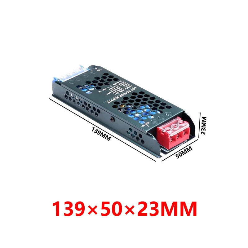 LED Power Supply AC 220V TO DC 12V 24V LED Driver Lighting Transformer 12V 24V 60W 100W 150W 200W 300W 400W For LED Strip Lights Oasis Select 100W 24V