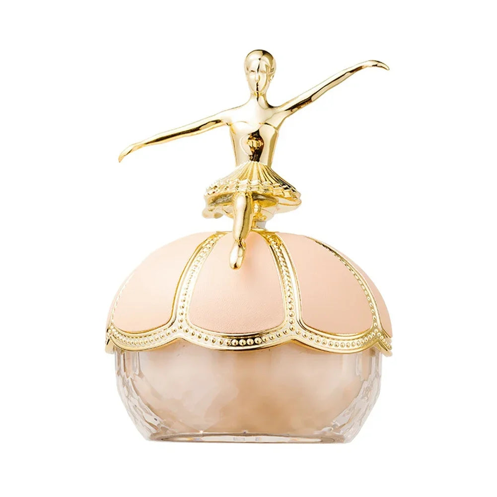 Long-Lasting Waterproof Matte Loose Powder Creative Ballerina Natural Brightening Invisible Pore Makeup Gift Oasis Select