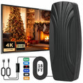 2026 High-Definition Digital TV Antenna ATSC Indoor Outdoor Terrestrial TV Antenna Receiver for HDTV Oasis Select black