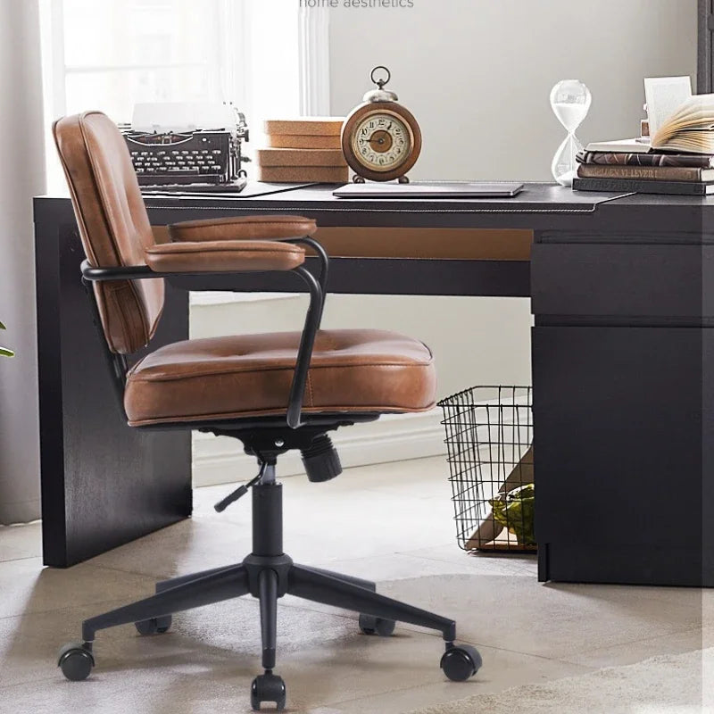 Multi-functional Computer chair boss leather chair sedentary and comfortable home office chair computer sofa rotating chair Oasis Select