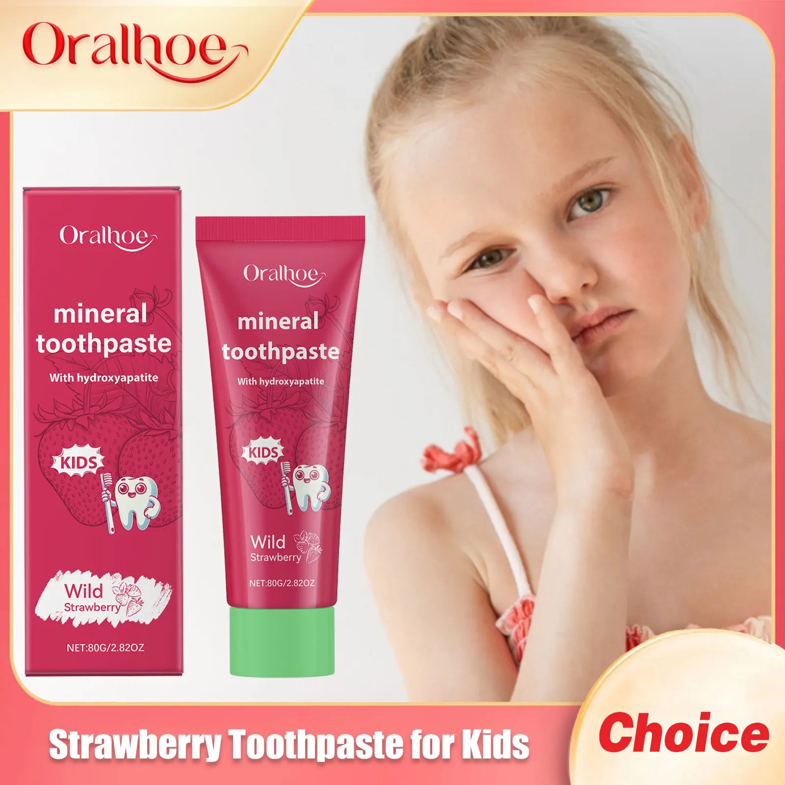  Children Toothpaste Gingiva Protection Removal Yellow Teeth Stain Relieve Gums Decay Toothache Kids Dental Care Toothpaste Oasis Select