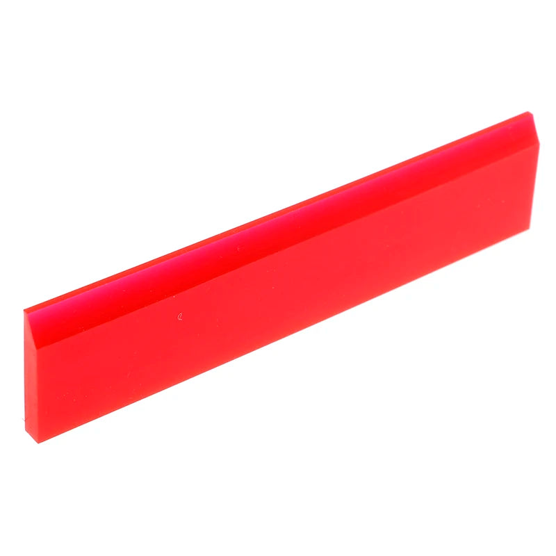 1pcs/2pcs Window Squeegee Rubber Strip Blade Cleaner Car Tinting Glass Clean Water Wiper Ice Scraper Carbon Fiber Wrap Tool Oasis Select