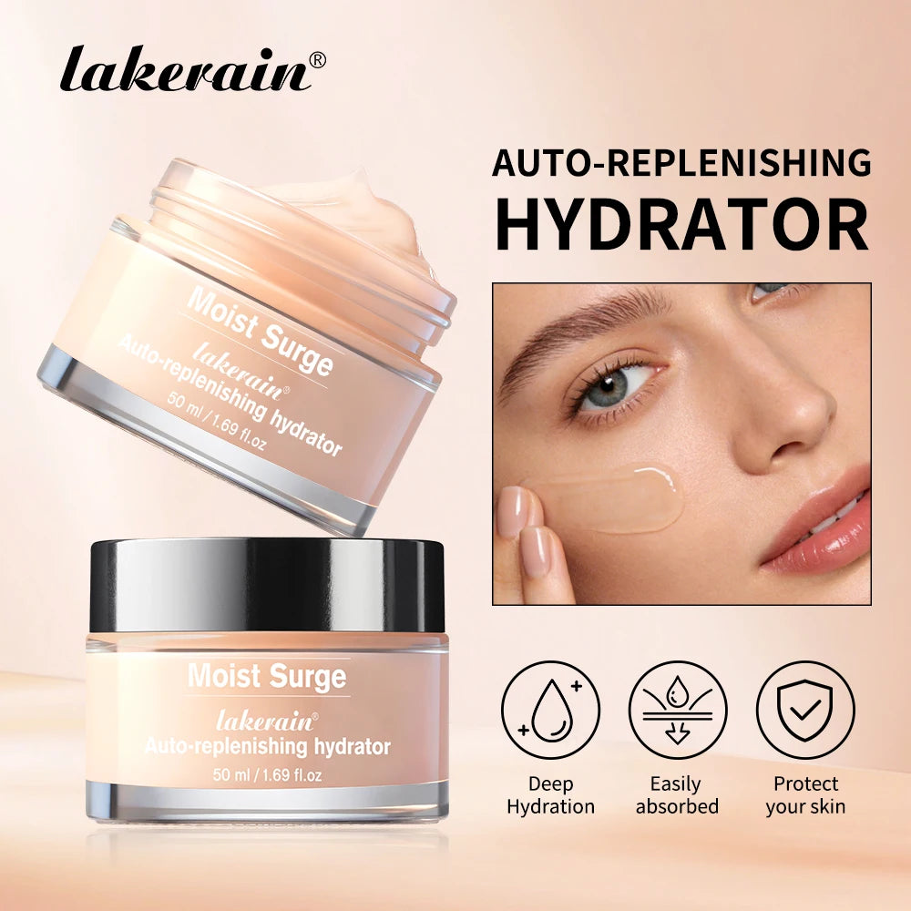 Auto-replenishing Hydrator Deep Hydration Instant Glow Boost Long Lasting Moisturize Non-greasy Face Skin Care Cream Oasis Select