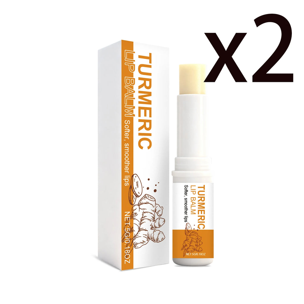 Turmeric Lip Balm – Moisturize, Brighten & Repair Dry Lips Lip Balm Oasis Select 2x5g