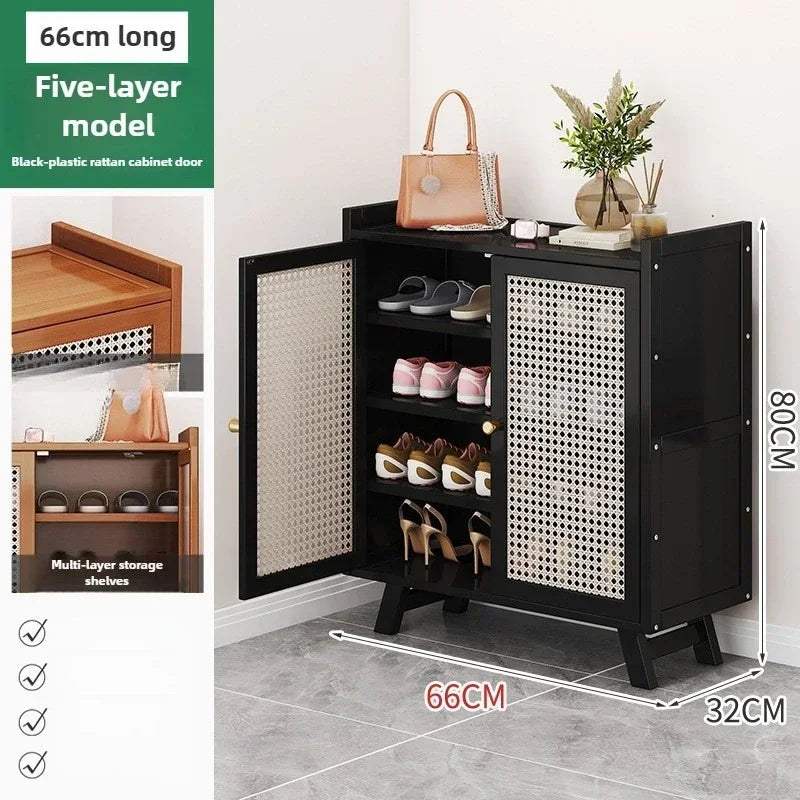 Entry Door Shoe Cabinet Large-capacity Multi-layer Porch Corridor