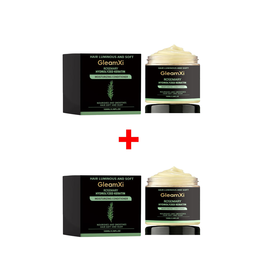Rosemary Hair Conditioner Smooth Hair Improve Dryness Repair Damaged Frizzy Hair Reduce Hair Splitting Strengthen Hair Care Oasis Select 2pcs