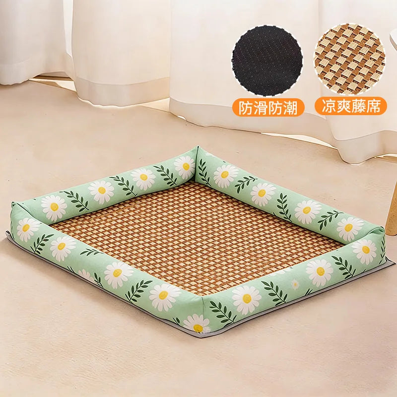 Summer cooling mat dog bed cat bed summer dog house pet supplies for Teddy and small dogs all‑season universal mattress Oasis Select