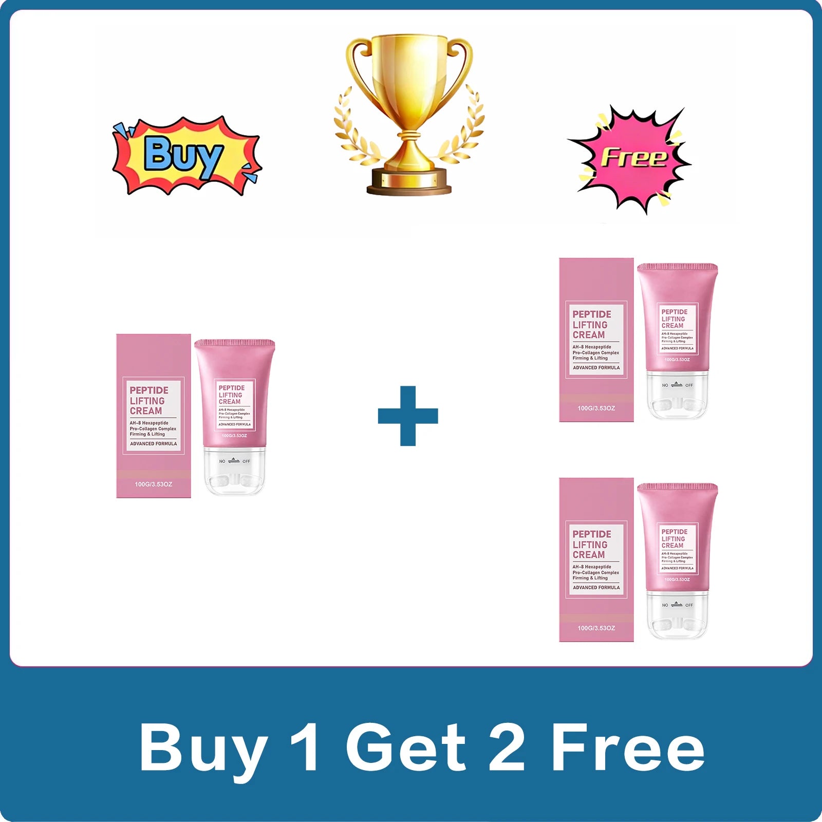 Firming Lifting Neck Cream Roller Design Moisturizing Brighten Fades Fine Lines Reduce Double Chin Boost Elasticity Massage Care Oasis Select 300g